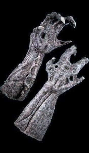 "Alien Latex Hands" Halloween Costume Gloves 1 "Alien Latex Hands" Halloween Costume Gloves