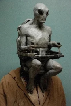 "Alien Mind Control" HD Studios Pro Halloween Mask -TerrorCraft Shop alien mind control hd studios pro halloween mask 28759120642096