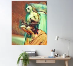 Alien Mind Control Poster -TerrorCraft Shop alien mind control poster 29931189960752