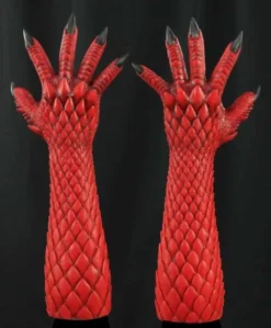 "Belial The Demon Silicone Hands" Halloween Costume Gloves