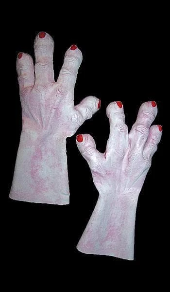 "Big Top Clown Hands" Halloween Costume Gloves 1 "Big Top Clown Hands" Halloween Costume Gloves