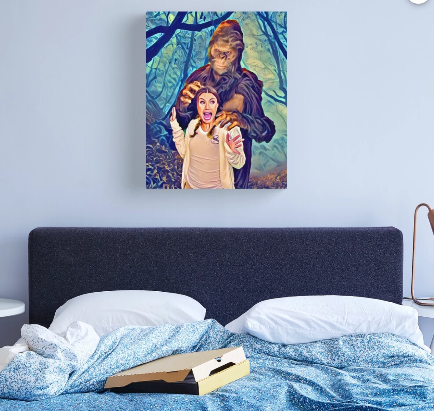 Bigfoot Canvas Print 1 Bigfoot Canvas Print
