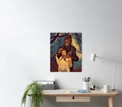 Bigfoot Poster -TerrorCraft Shop bigfoot version 3 poster 29931012456496