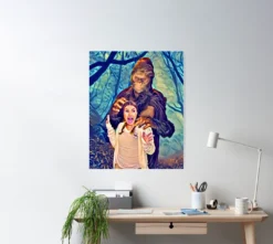 Bigfoot Poster -TerrorCraft Shop bigfoot version 3 poster 29931019108400
