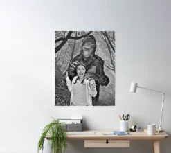 Bigfoot Poster -TerrorCraft Shop bigfoot version 3 poster 29931019370544
