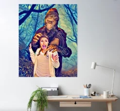 Bigfoot Poster -TerrorCraft Shop bigfoot version 3 poster 29931019468848