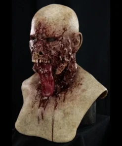 "Buckshot The Zombie" Silicone Mask -TerrorCraft Shop buckshot the zombie silicone halloween mask 8671347009