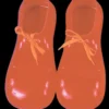 "Clown Shoes - Red/Plastic" Halloween Costume Accessory