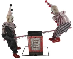 "Clowns" Electric Animated Halloween Props - Package Deal -TerrorCraft Shop clowns electric animated halloween props package deal 2309713985569