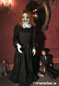 "Cracked Porcelain Doll" HD Studios Pro Costume -TerrorCraft Shop cracked porcelain doll hd studios pro halloween costume 23198034881