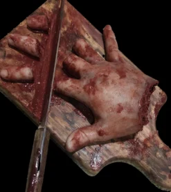 "Cutting Board Accident" Halloween Prop