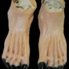 "Flesh Monster Deluxe Latex Feet" Halloween Costume Shoes