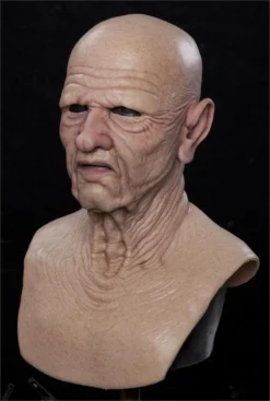 "Geezer The Old Man" Silicone Mask -TerrorCraft Shop geezer the old man silicone halloween mask 8672482369