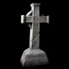 "Gothic Gravestone" Electric Animated Graveyard Prop