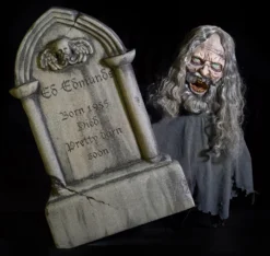 "Gravestone Geezer" Static Halloween Prop