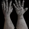 "Grey Werewolf/Alien/Monster Hands" Deluxe Latex Halloween Costume Gloves