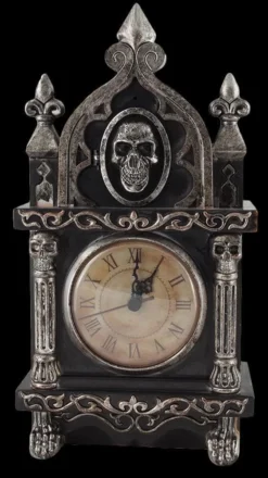Haunted Raven Clock Animated Prop