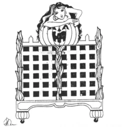 "Jack O Lantern Girl" Halloween Illusion Plans