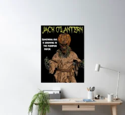 Jack O'Lantern Poster -TerrorCraft Shop jack o lantern poster 29931694751792