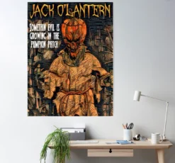 Jack O'Lantern Poster -TerrorCraft Shop jack o lantern poster 29931694784560