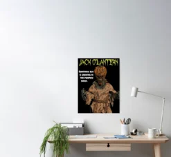 Jack O'Lantern Poster -TerrorCraft Shop jack o lantern poster 29931695079472