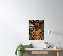 Jack O'Lantern Poster -TerrorCraft Shop jack o lantern poster 29931695112240