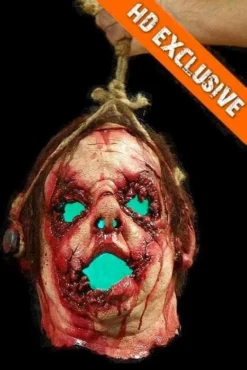 "Jack The Lantern" Lighted Severed Head Halloween Prop -TerrorCraft Shop jack the lantern lighted severed head halloween prop 28760134877232
