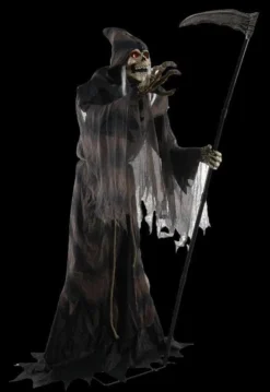 "Lunging Reaper" Electric Animated Halloween Prop