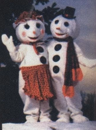 "Mister Snowman" Professional Mascot Suit 1 "Mister Snowman" Professional Mascot Suit