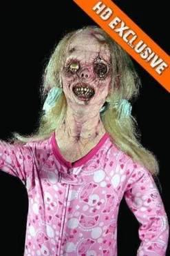 "Moldy Molly - Zombie Child" Halloween Prop