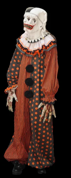 "Movie Clown Suit In Orange" Costume