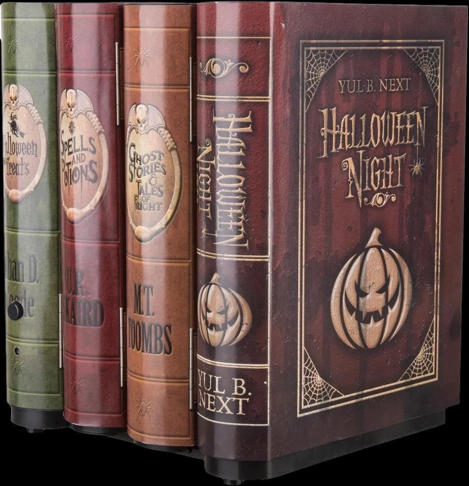 "Moving Haunted Books" Animated Halloween Prop 1 "Moving Haunted Books" Animated Halloween Prop