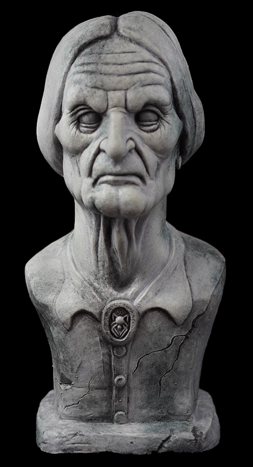 "Madam And Master Macy Ghostly Manor Busts" HD Exclusive Halloween Decoration 2 "Madam And Master Macy Ghostly Manor Busts" HD Exclusive Halloween Decoration - Image 2