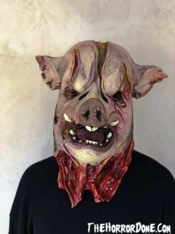 "Pig Head" HD Studios Pro Mask -TerrorCraft Shop pig head hd studios pro halloween mask 28692683751472