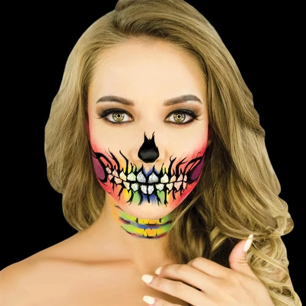 Rainbow Skull Boxed Makeup Kit 1 Rainbow Skull Boxed Makeup Kit
