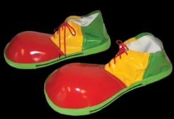 "Red, Yellow And Green" Clown Shoes