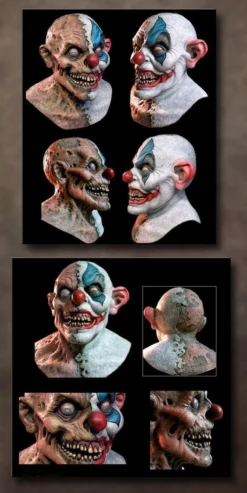 "Rot The Clown" HD Studios Pro Mask -TerrorCraft Shop rot the clown hd studios pro halloween mask 8704273409