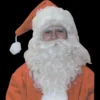 "Santa Wig And Beard" Christmas Costume Accessory