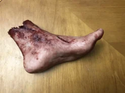 "Silicone Severed Left Female Foot" Body Parts Halloween Prop -TerrorCraft Shop silicone severed left female foot body parts halloween prop 11943768948784