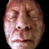 "Skinned Old Man Face - Silicone" Human Body Part Halloween Prop
