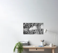 Skull Poster -TerrorCraft Shop skull poster 29931462066224