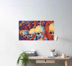 Skull Poster -TerrorCraft Shop skull poster 29931462098992