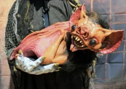 "Vampire Bat" HD Studios Halloween Puppet Prop -TerrorCraft Shop vampire bat hd studios halloween puppet prop 28758796107824