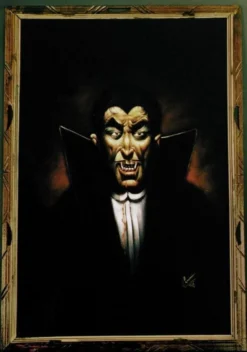 "Victor Vamp Painting" Hanging Halloween Decoration
