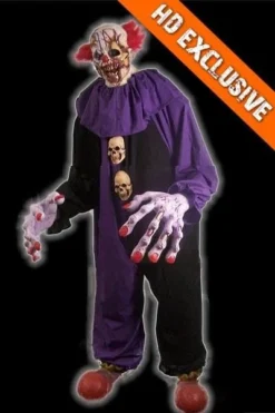 "Wares The Clown" HD Studios Costume -TerrorCraft Shop wares the clown hd studios night terror halloween costume 8179923073
