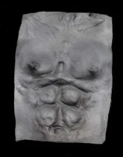 "Werewolf Chest Plate - Grey" Halloween Costume Accessory